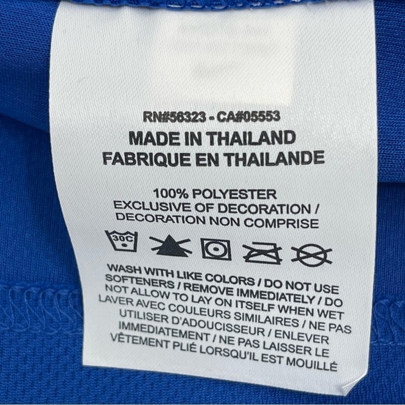 Nike Women's Size Medium White Blue  Elite Basketball Jersey AV2219-494 NWT - Picture 8 of 8